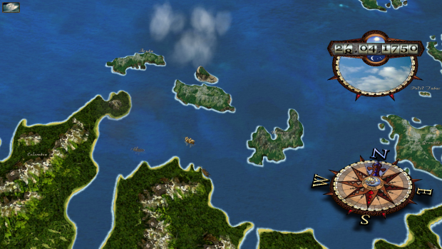 New Real Caribbean Worldmap