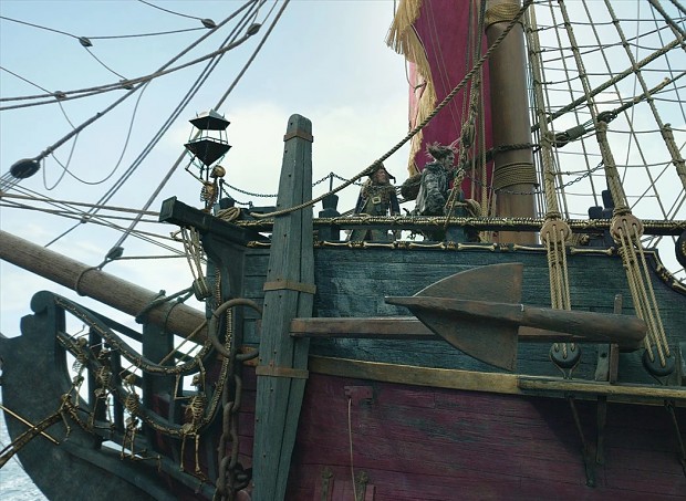 Queen Anne's Revenge: New Sails