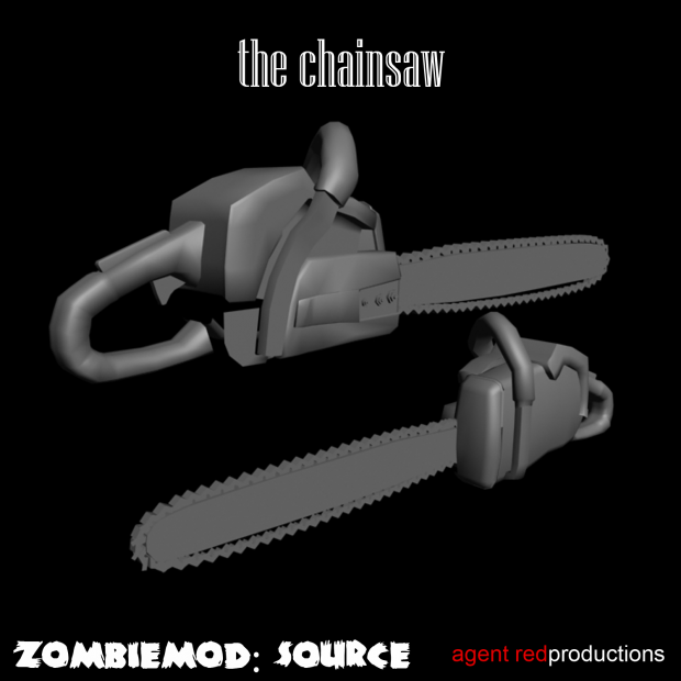 New Model WIP: The Chainsaw