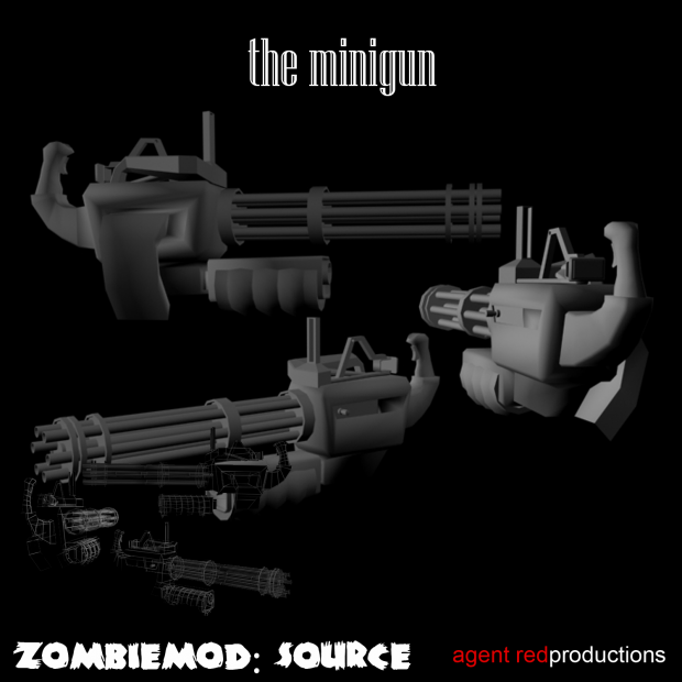 New Model WIP: The Minigun