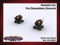 Demolition General Remote Car