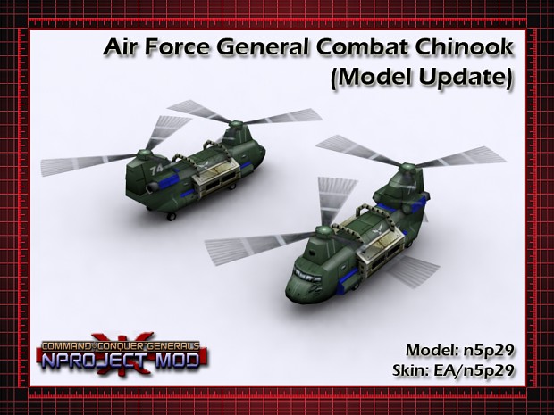 Air Force General Combat Chinook