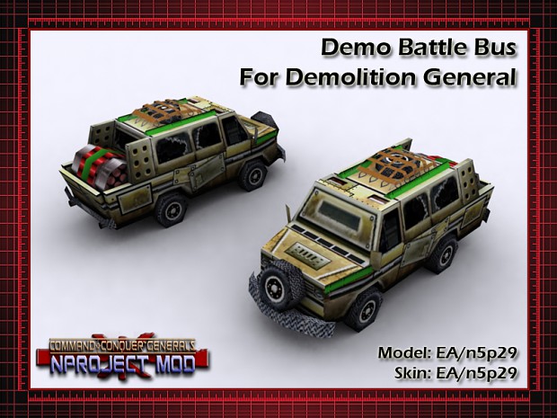 Demolition General Battle Bus