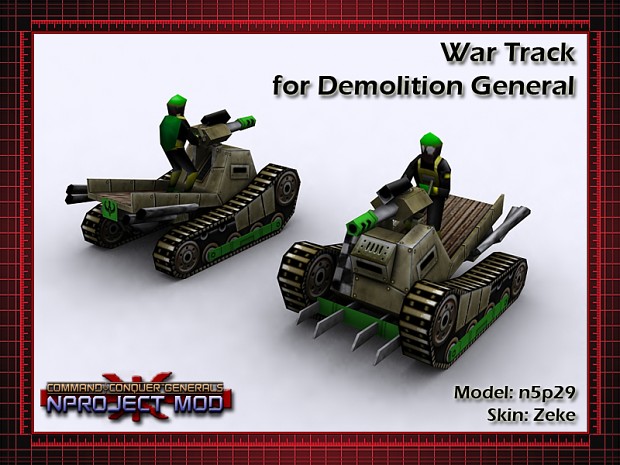 Demolition General War Track