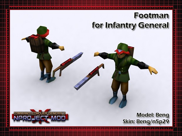 Infantry General Footman