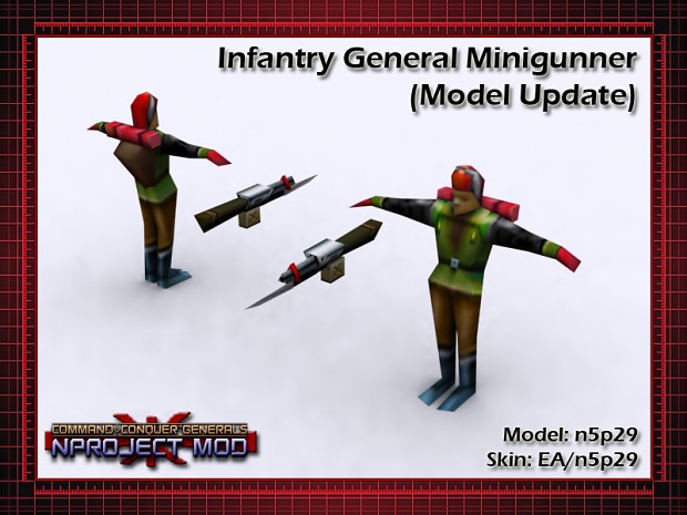 Infantry General Minigunner