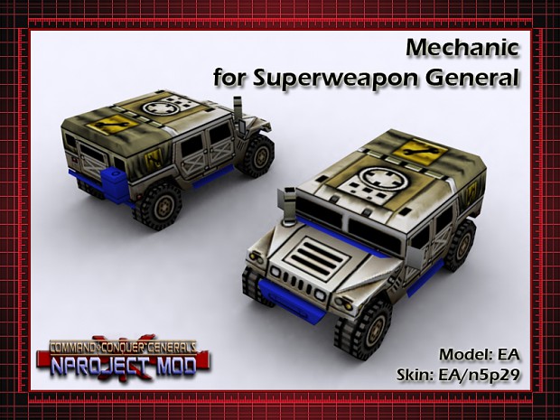 Superweapon General Mechanic