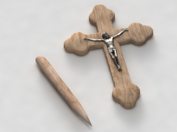 Weapon Stake and Crucifix