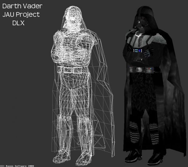 Darth Vader Model by DLX (WIP)