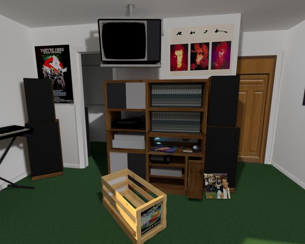 New Entertainment Center (Early WIP)