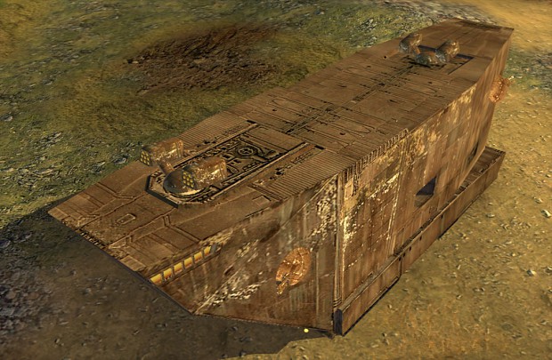 Sandcrawler tank