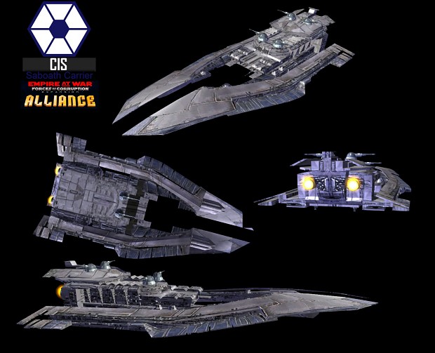 Saboath Carrier & Destroyer image - Star Wars Alliance Rebellion mod ...