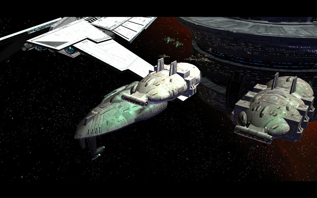 Smaller Galactic Alliance Construction Ship
