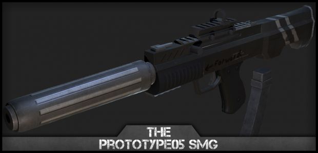 Prototype05 SMG Texture. [WiP]
