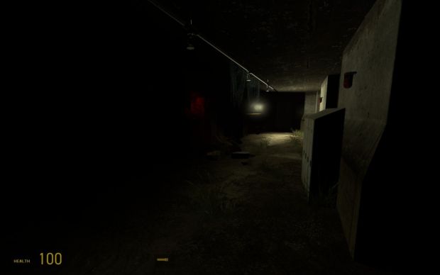 Deep in the underground (prison cells)