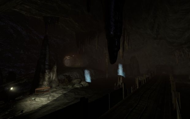 Deep in the underground (main cavern)