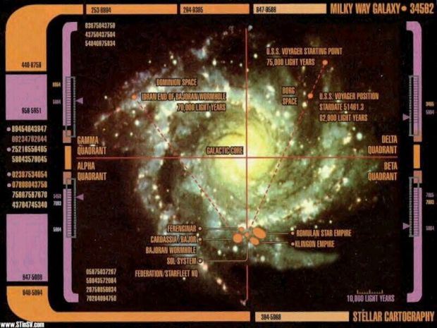 Star charts to the 23-24th century