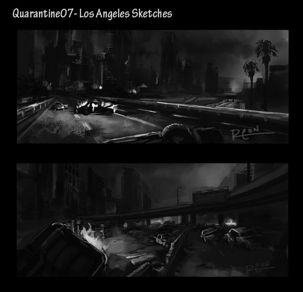 Quarantine 07: Los Angeles - Sketches