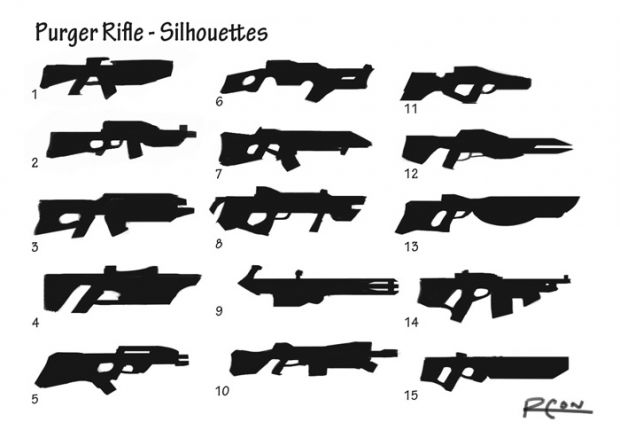 Purger Rifle Thumbnail Concepts