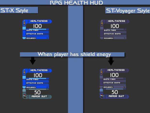 RPG Health Huds
