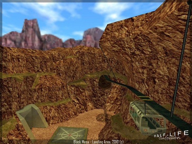 Black Mesa - Landing Area
