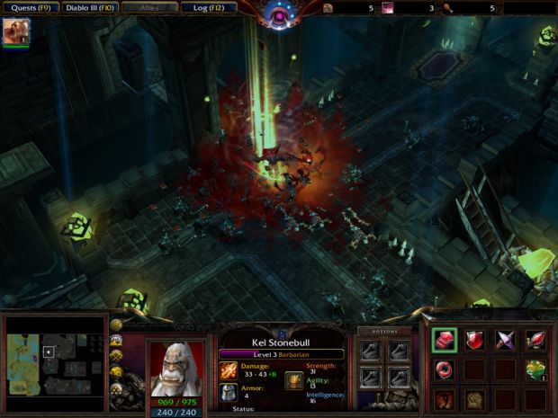 what to do in the immortal throne diablo 3