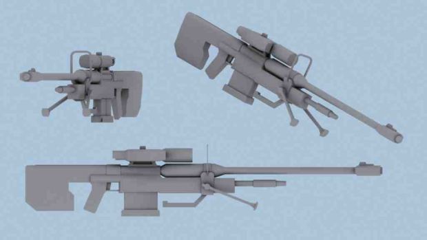 Sniper Rifle Model WIP