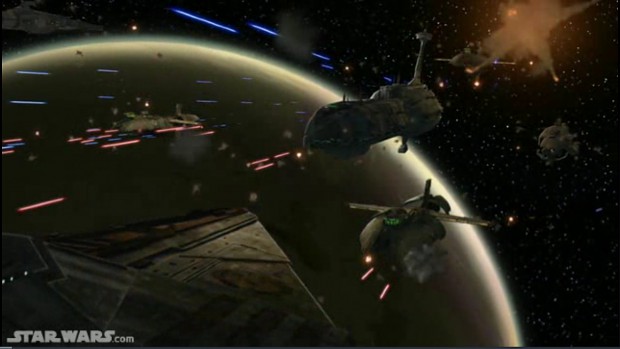 TCW Season 3 Space Battle Image