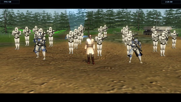 Re rigged clones in game