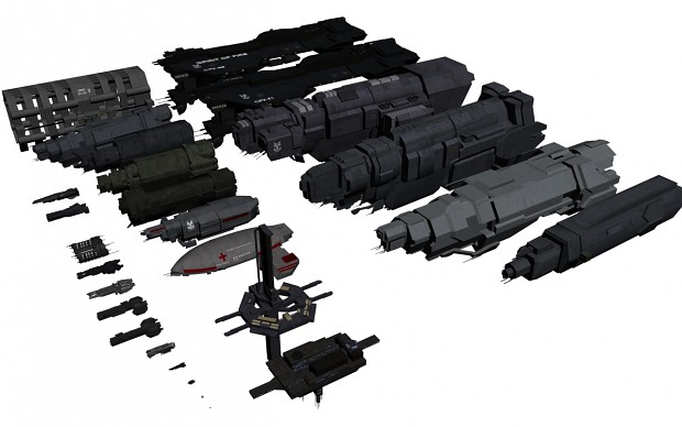 UNSC ship line up image - Halo: Fleet Command mod for Nexus: The ...
