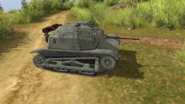 Polish Tankette TKS w/2cm FK-A