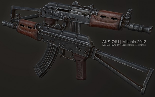 AKS-74U finished