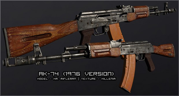 AK-74 finished