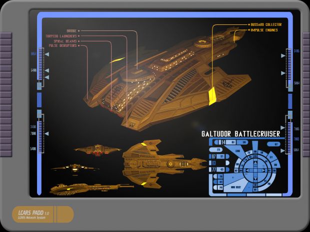 Cardassian Galtudor class image - Future Wars - Tactical Simulator mod ...