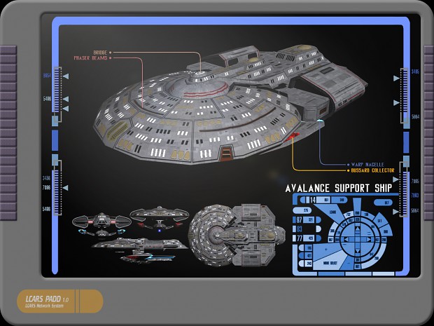 Federation support ship