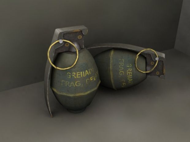 Grenade Textured Render