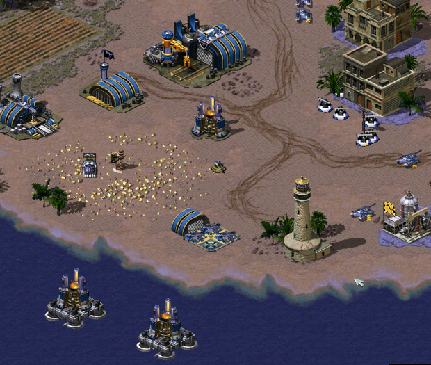 Allied Naval Power Plant in-game