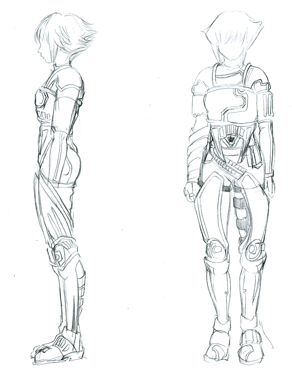 EUTOPIAN - SWAT Female Armour Finalized Concept 