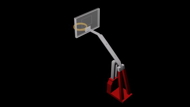 Basket Ball Hoop Model
