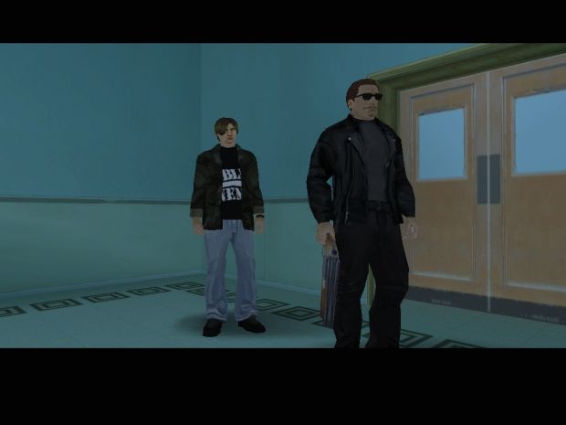 Terminator 2 Judgment Game - GTA SA MOD
