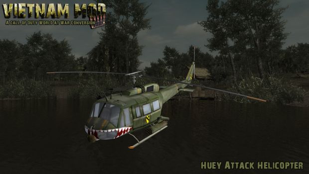 Huey Attack Helo Model