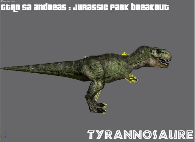 Tyrannosaure in Gmax