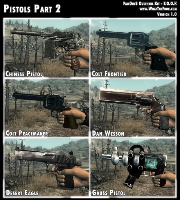 fallout 3 revolver mod