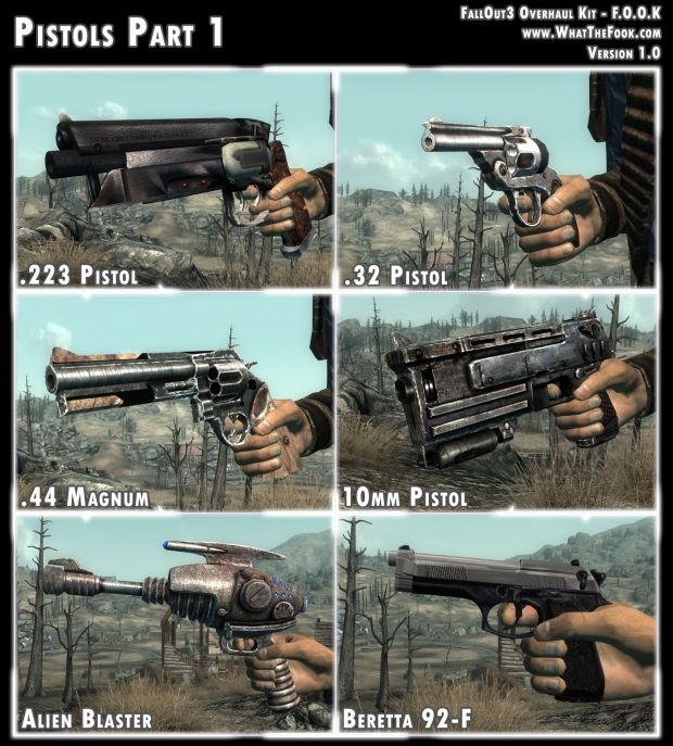 weapon mod kits fallout 3