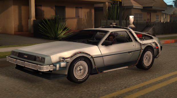0.2g DeLorean in GTA SA - Front Side Shot