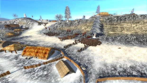 New Norse Viking Custom Settlement village.
