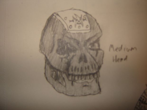 Steel Corpse Head Concepts