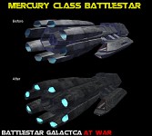 Mercury Class Battlestar