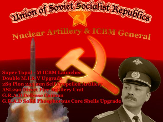 USSR Nuclear Artillery and ICBM General