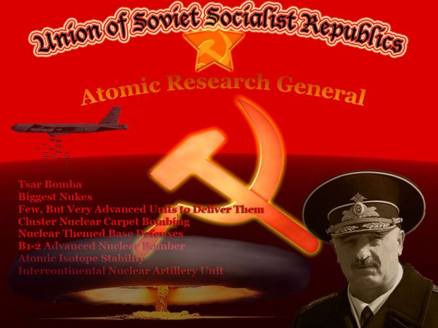USSR Atomic Research General